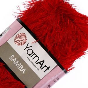 Пряжа YarnArt Samba 2026, красный Пряжа YarnArt Samba 2026, красный