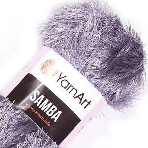 Пряжа YarnArt Samba 3318, серый тёмный Пряжа YarnArt Samba 3318, серый тёмный