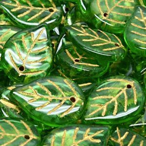 Бусины Apple Leaf 50520-54302, 18х13 мм