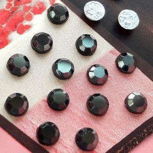 Стразы горячей фиксации Jet Hematite, ss16 Стразы горячей фиксации Jet Hematite, ss16