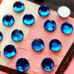 Стразы горячей фиксации Sapphire, ss16 Стразы горячей фиксации Sapphire, ss16