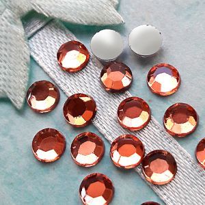 Стразы клеевые Light Peach ss20