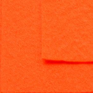 Фетр жёсткий IDEAL 1 мм 628, оранжевый