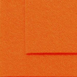 Фетр мягкий IDEAL 1 мм, 645 бл. оранжевый