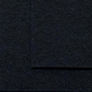 Фетр мягкий IDEAL 1 мм, 655 иссиня черный