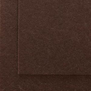 Фетр мягкий IDEAL 2 мм, 687 тёмно-коричневый