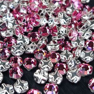 Шатоны Preciosa Chaton Rose MAXIMA, Rose 70010, ss16 в серебре Шатоны Preciosa Chaton Rose MAXIMA, Rose 70010, ss16 в серебре