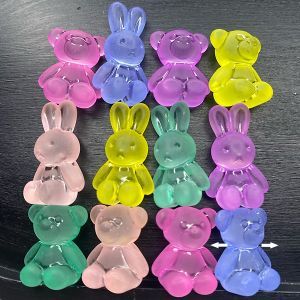 Бусины мишки 18 мм + зайцы 24 мм, микс Бусины мишки 18 мм + зайцы 24 мм, микс