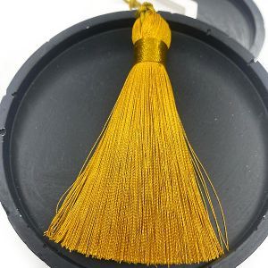 Кисточка 8 см, горчичная