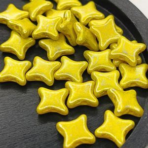 Бусины 2 Hole Star 83120-34301, 10x10 мм