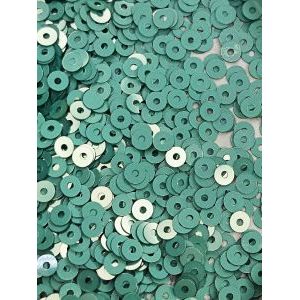 Пайетки плоские 7029, Verde Acqua 4 мм