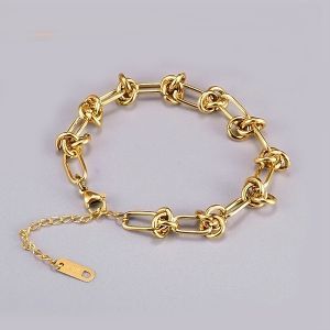 Цепочка для браслета, 16 + 5 см, золото 18k