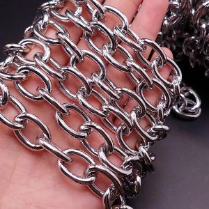 Цепочка Якорная, 20х15 мм, 50 см, серебристый
