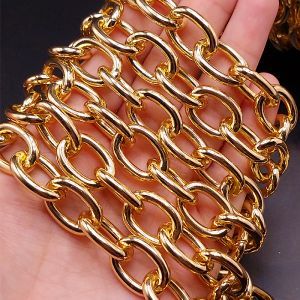 Цепочка Якорная, 20х15 мм, 50 см, золотистый