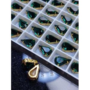 Страз в цапе 3018-123Z капля (waterdrop)