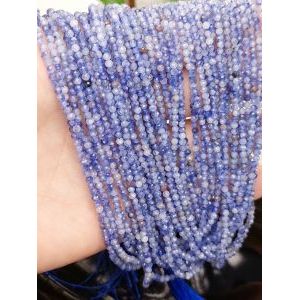 Бусины из камня на нити, Содалит, 2-3 мм, гранёные JDYXZ01QM-61 Бусины из камня на нити, Содалит, 2-3 мм, гранёные JDYXZ01QM-61