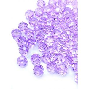 Бусина - шарик с огранкой Swarovski, 8 мм Violet Бусина - шарик с огранкой Swarovski, 8 мм Violet