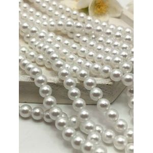 Жемчуг 8001/901 5А Imitation Swarovski, Shite White