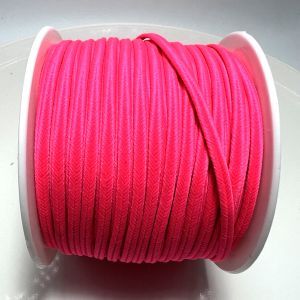 Шнур-сутаж 4 мм, розовый, 1 м