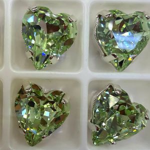 Страз в цапе сердце 3025-125, Chrysolitte, К9