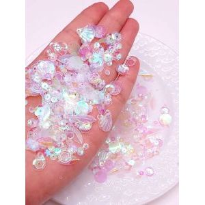 Пайетки 10 г, кристалл АВ микс