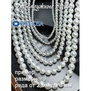 Жемчужные бусины на нити 70402