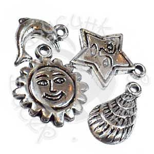 Бусины металлизированные 0295