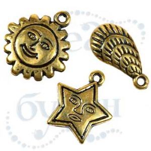 Подвеска металлизированная микс 2268