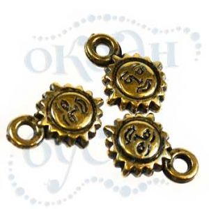 Подвеска металлизированная 2716 gold