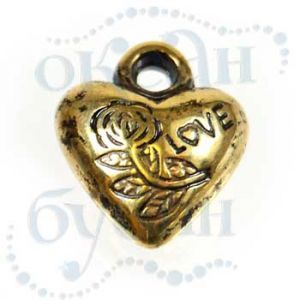 Подвеска металлизированная 2835 gold
