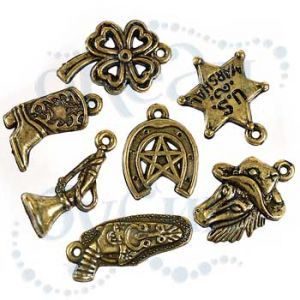 Подвеска металлизированная микс 3344 gold