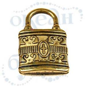Подвеска металлизированная 3385 gold