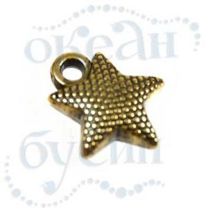 Подвеска металлизированная 3472 gold
