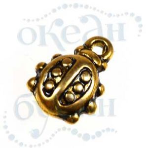 Подвеска металлизированная 3576 gold