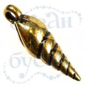 Подвеска металлизированная 3683 gold