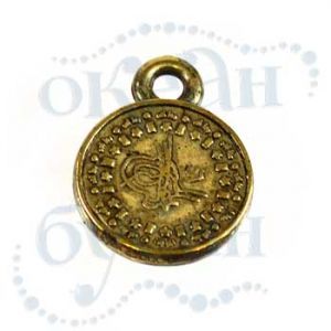 Подвеска металлизированная 3801 gold