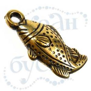 Подвеска металлизированная 3803 gold