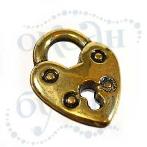 Подвеска металлизированная 3874 gold