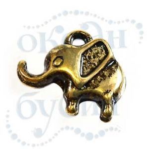 Подвеска металлизированная 4118 gold