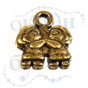 Подвеска металлизированная 4161 gold