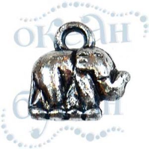 Подвеска металлизированная 2671 silver