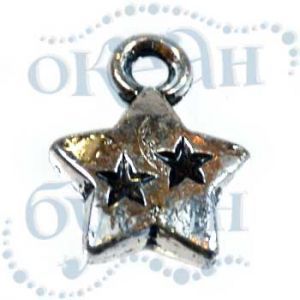 Подвеска металлизированная 2725 silver