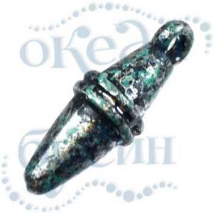 Подвеска металлизированная 2823 silver