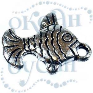Подвеска металлизированная 3251 silver