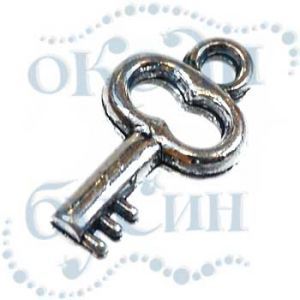 Подвеска металлизированная 3291 silver