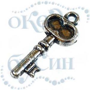 Подвеска металлизированная 3327 silver