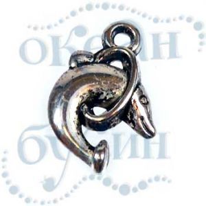 Подвеска металлизированная 3351 silver