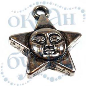 Подвеска металлизированная 3608 silver