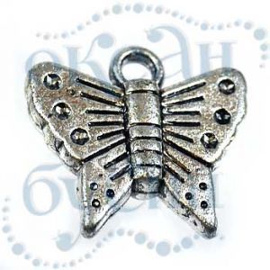 Подвеска металлизированная 4244 silver