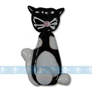 Бусина венецианская Кот-23980